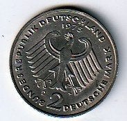 2  mark  1975  D  Duitsland. km. 127, Ophalen of Verzenden, Duitsland, Losse munt