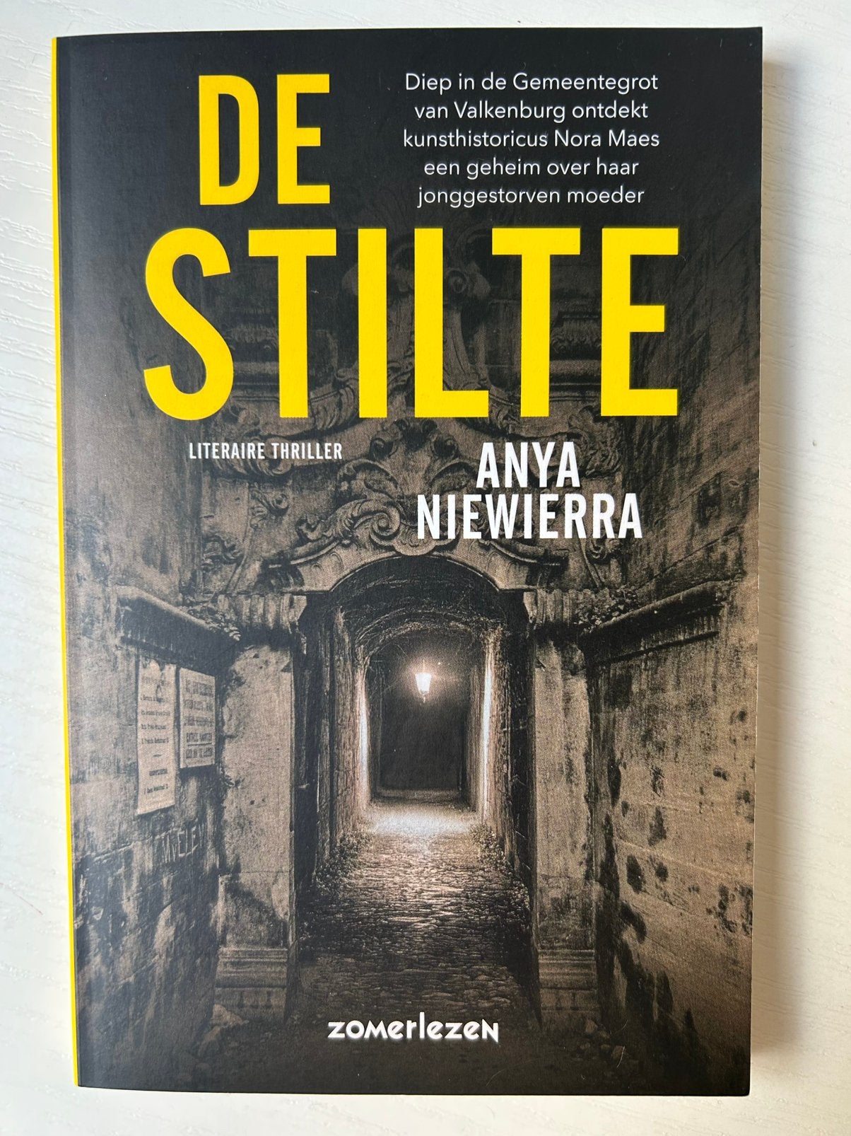 Anya Niewierda De Stilte, Boeken, Thrillers, Zo goed als nieuw, Ophalen of Verzenden
