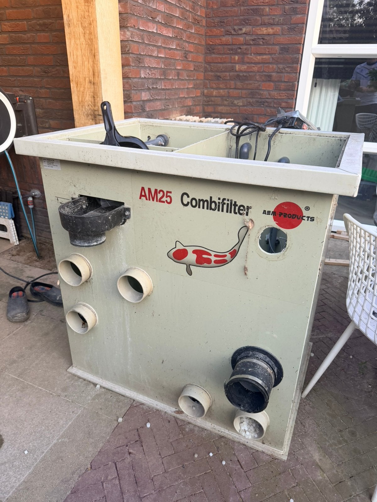 Am25 Combi Trommelfilter AEM, Ophalen, Gebruikt, Vijverfilter