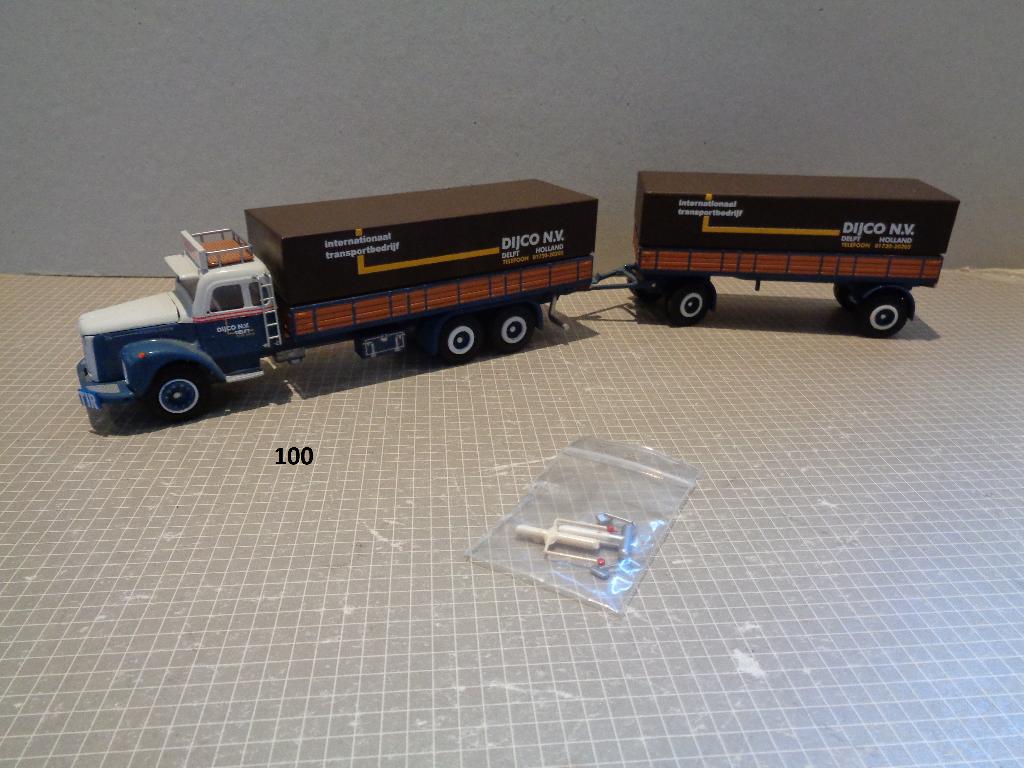 tekno scania dijco combi, Ophalen of Verzenden, Nieuw, Bus of Vrachtwagen, Tekno