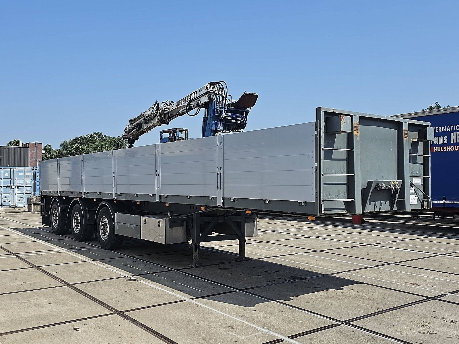 KWB P-393-STI-R-1 hiab 130 r, Overige kleuren, Bedrijf, ABS, Aanhangers en Opleggers