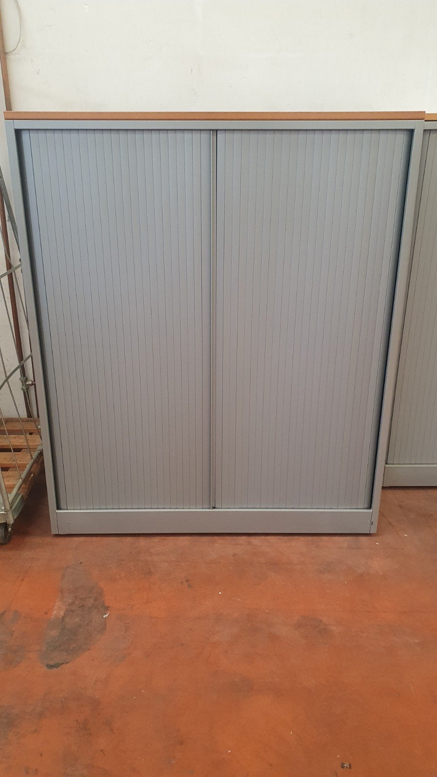 Roldeurkast Gispen, Huis en Inrichting, Kasten | Roldeurkasten en Archiefkasten, Ophalen, Gebruikt, 100 tot 150 cm, Metaal