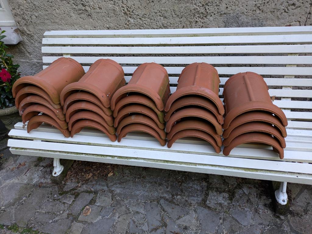 Monier nokvorsten, Ophalen, Steen of Klei, Nieuw, 15 m² of meer