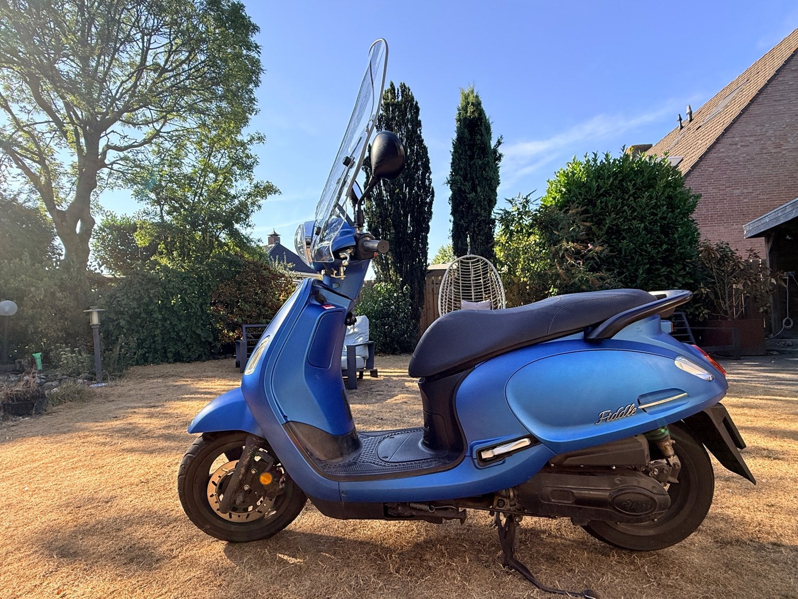 SYM Fiddle IV - 2021, Gebruikt, Maximaal 45 km/u, Ophalen of Verzenden, Benzine