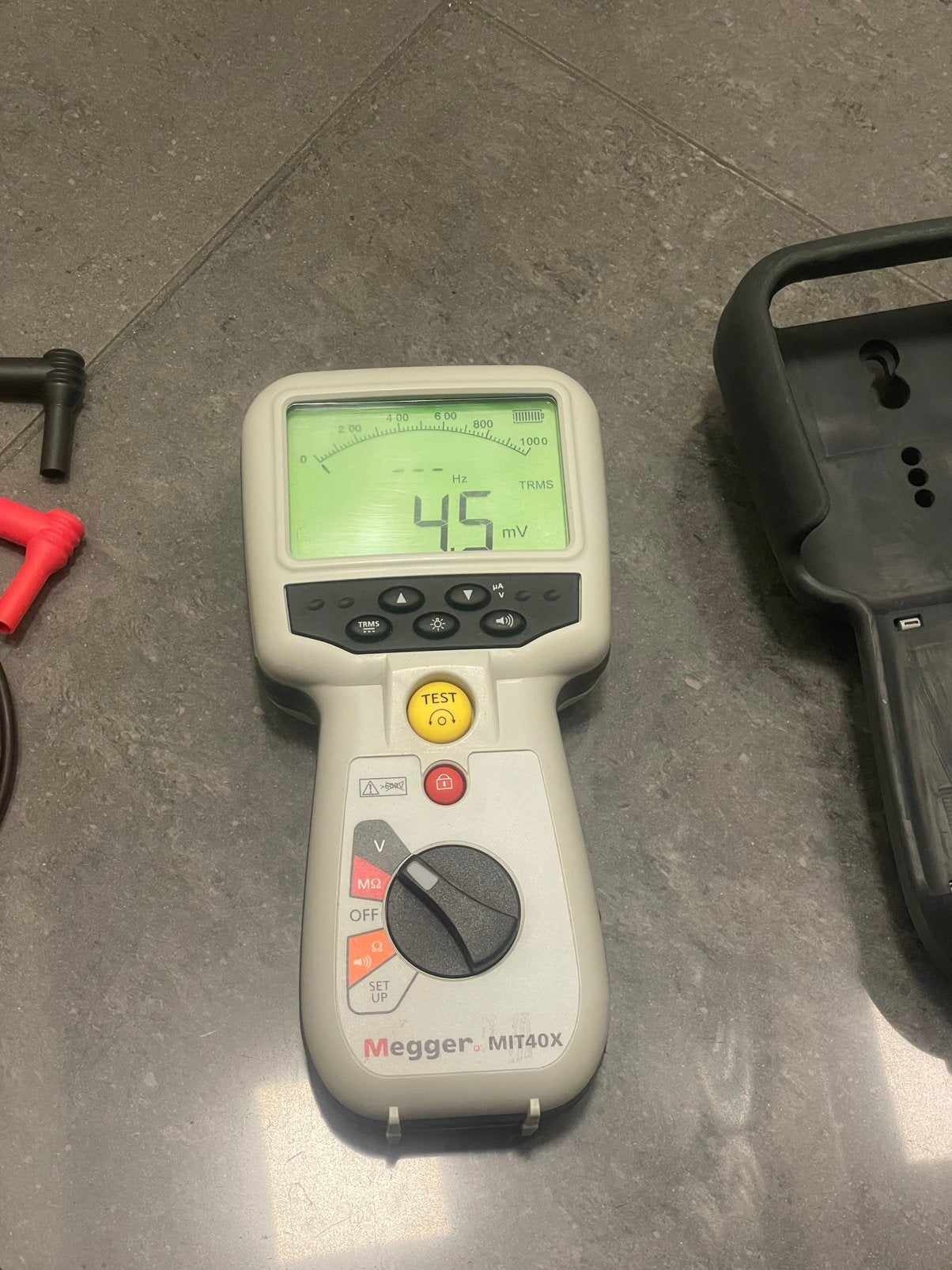 Megger MIT40X isolatietester voor speciale toepassingen, Doe-het-zelf en Verbouw, Ophalen of Verzenden, Zo goed als nieuw