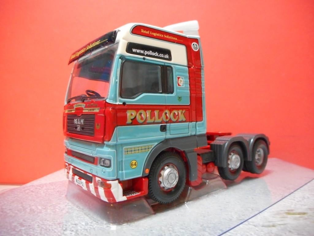 CORGI MAN TGA POLLOCK SCOTRANS Ltd. CC 13410, Hobby en Vrije tijd, Modelauto's | 1:50, Ophalen of Verzenden, Nieuw, Bus of Vrachtwagen