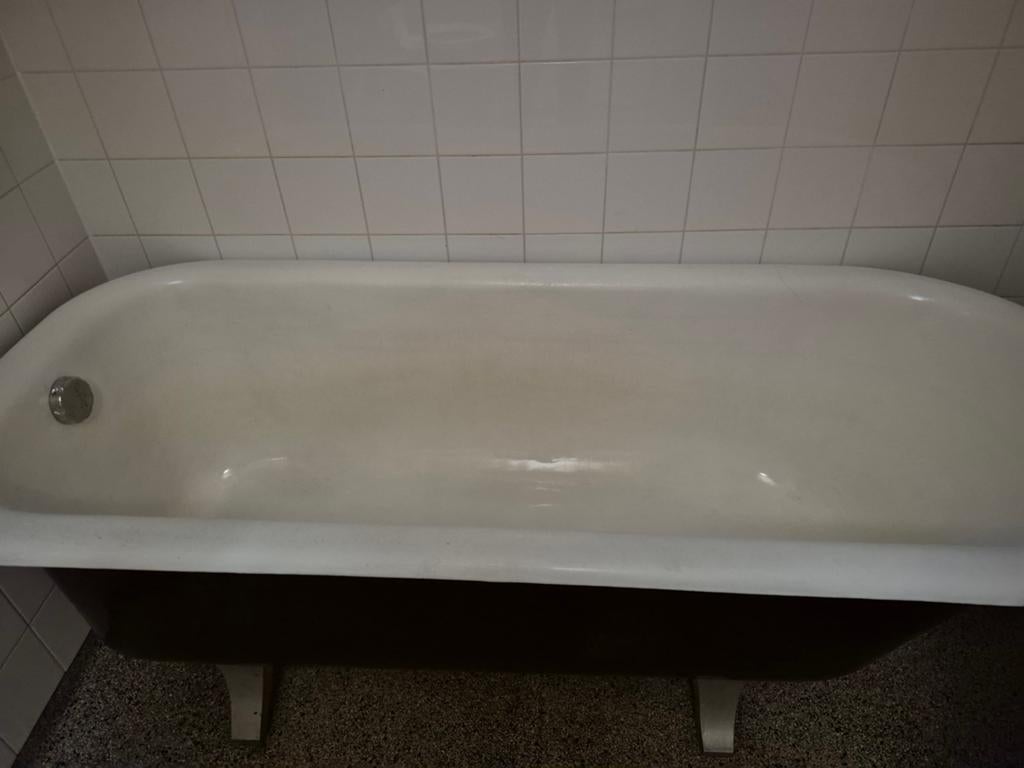 Vintage gietijzeren ligbad op pootjes, Ophalen, Gebruikt
