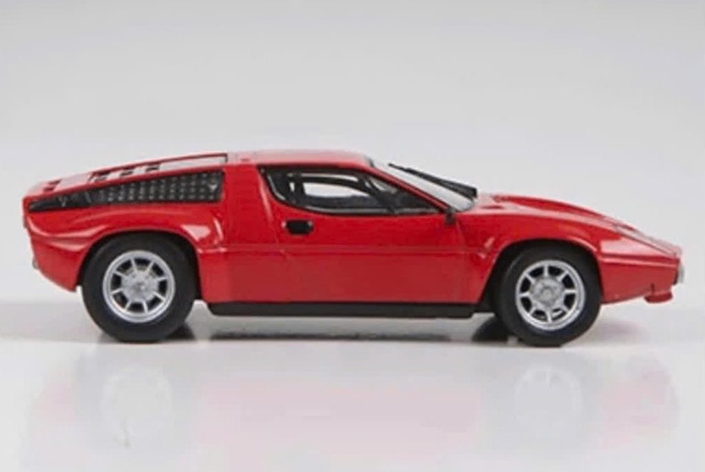 Maserati Bora Grupo 4 rood 1973 schaal 1/43, Verzenden, Nieuw, Auto, Overige merken