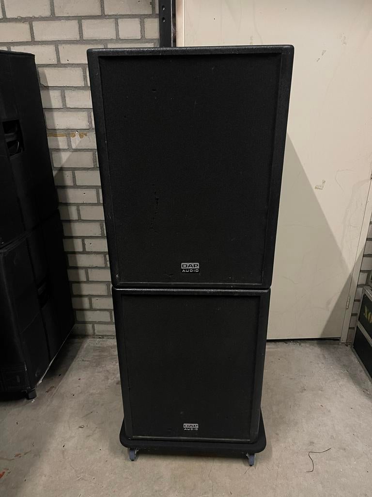 Dap Audio RX18B Subwoofer 18 inch 300W RMS, Gebruikt, Subwoofer, 120 watt of meer, Ophalen
