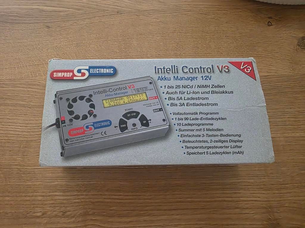 Simprop Intelli Control V3 Akku Manager 12V Lader, Ophalen of Verzenden, Gebruikt