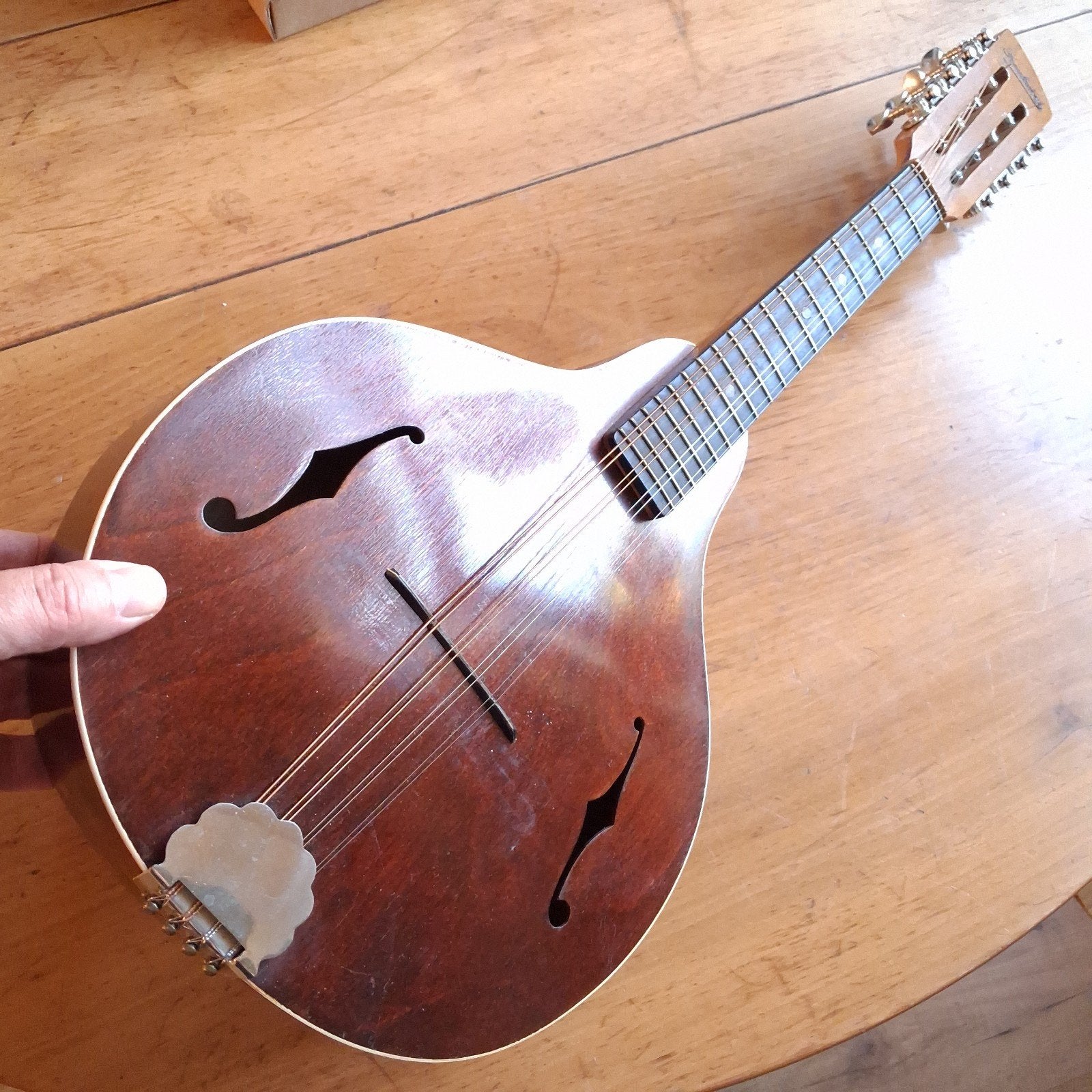 Troubadour Mandoline met Nieiwe Stemmechanieken, Verzenden