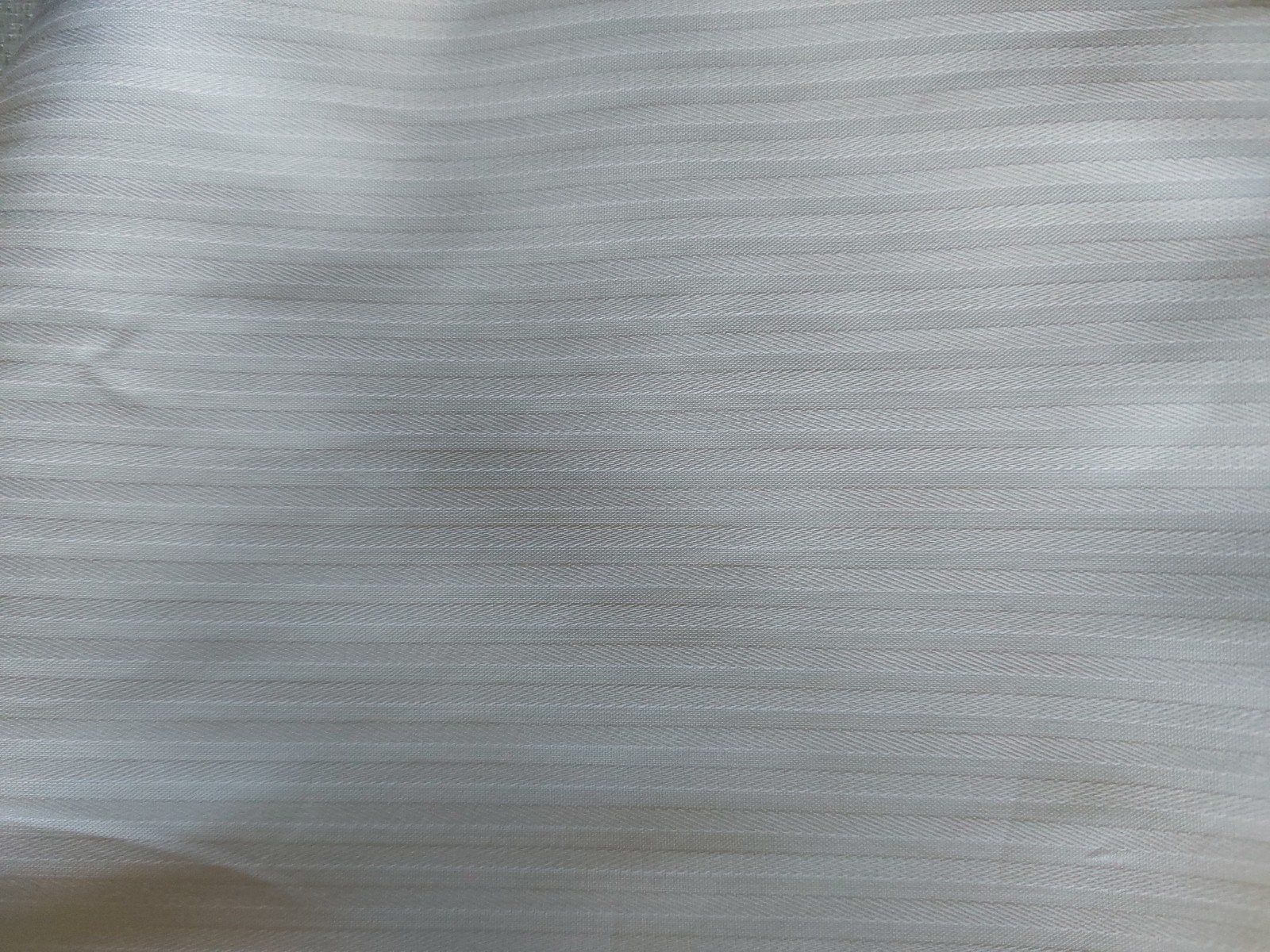 Witte lap / met subtiele streep / 153x83 cm, 120 cm of meer, Wit, Nieuw, Ophalen of Verzenden