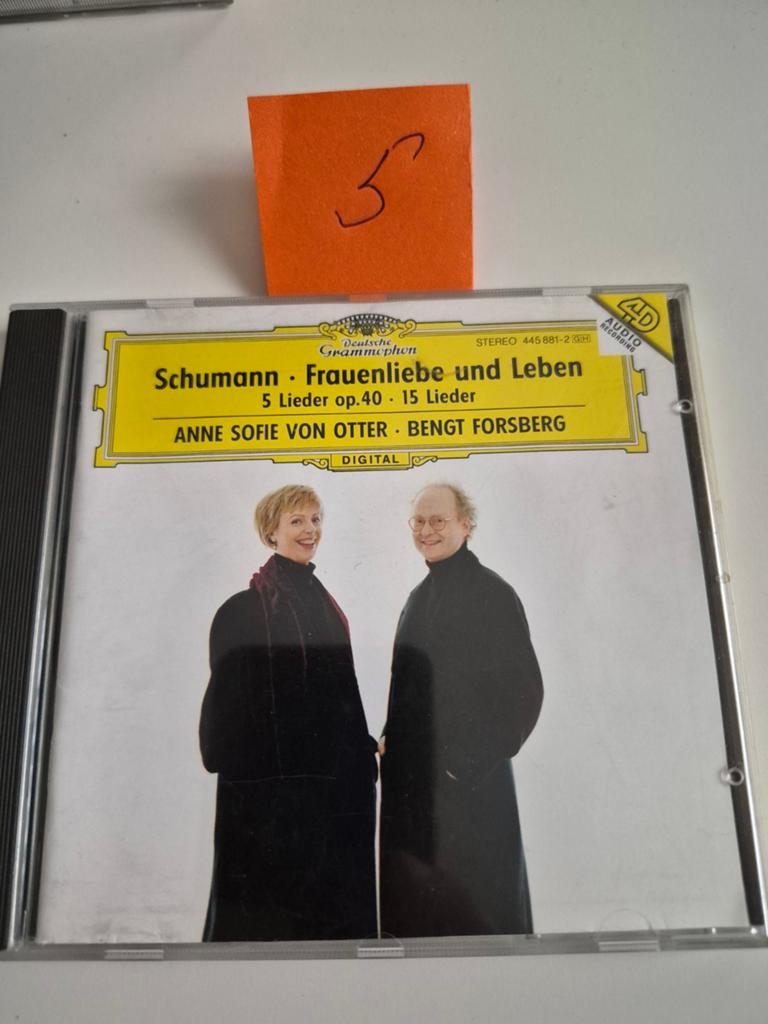 Schumann: Frauenliebe und Leben - Anne Sofie von Otter CD, Cd's en Dvd's, Cd's | Klassiek, Ophalen of Verzenden