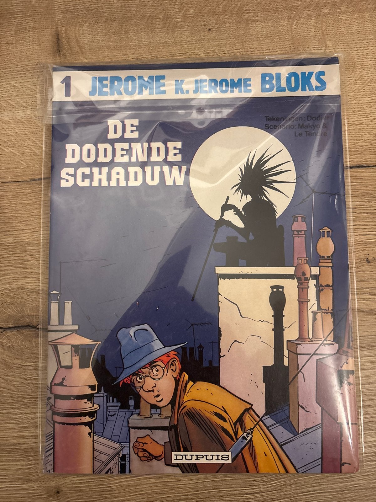 Jerome K. Jerome Bloks - Deel 1 en 2 - Dodende schaduw en, Boeken, Stripboeken, Meerdere stripboeken, Ophalen of Verzenden, Zo goed als nieuw