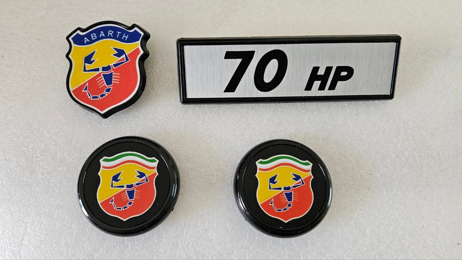 Emblemenset Autobianchi A112 Abarth, Ophalen of Verzenden, Nieuw
