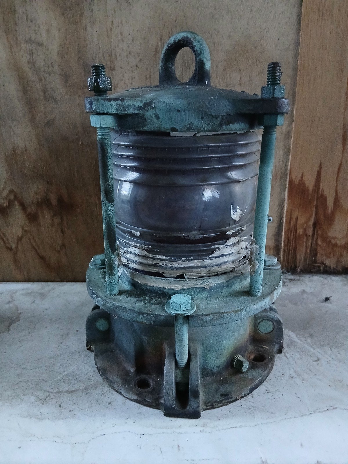 Boeilicht Scheepslamp Scheepslicht Brons, Verzamelen, Ophalen of Verzenden