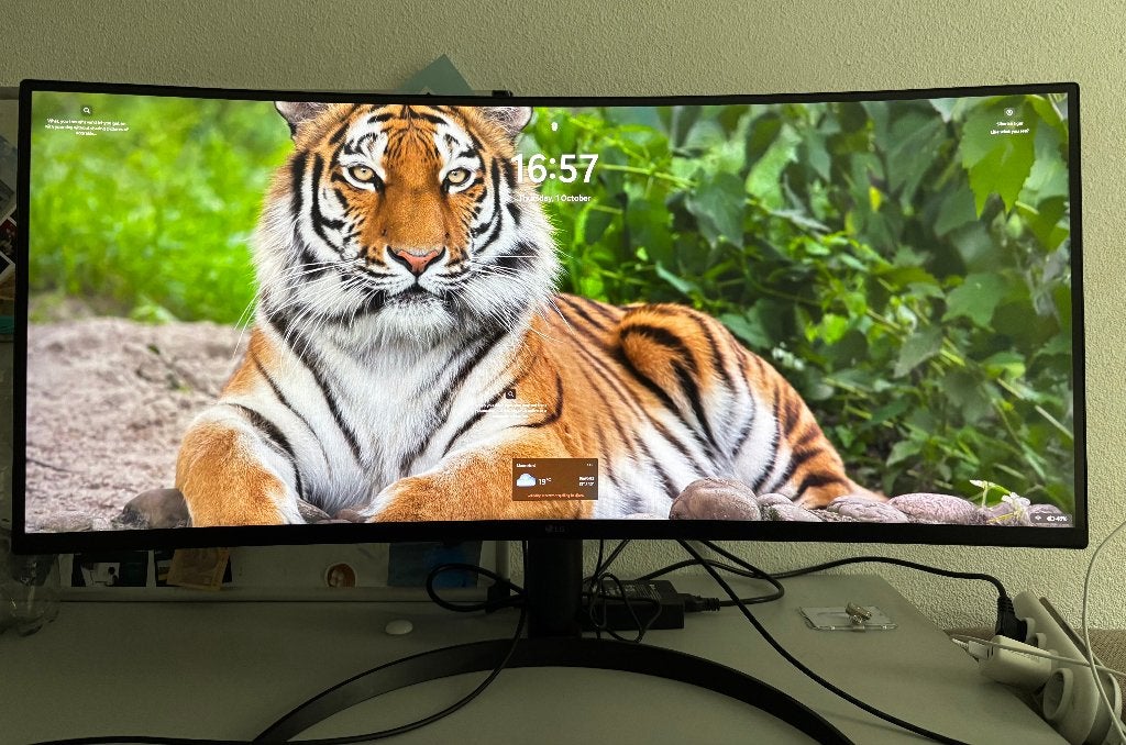 LG UltraWide Monitor, Ophalen, Curved, 3 tot 5 ms, 101 t/m 150 Hz