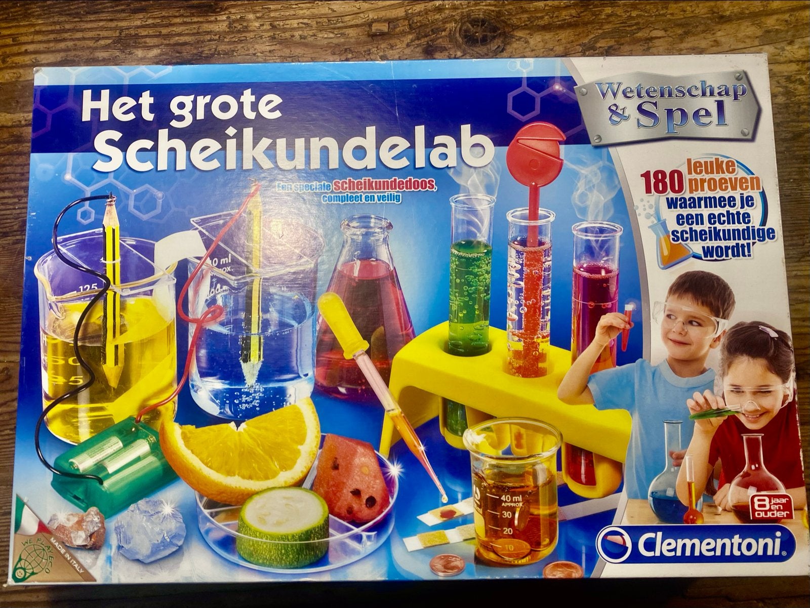 Clementoni Het Grote Scheikundelab - Wetenschap & Spel, Kinderen en Baby's, Ophalen of Verzenden, Nieuw, Ontdekken