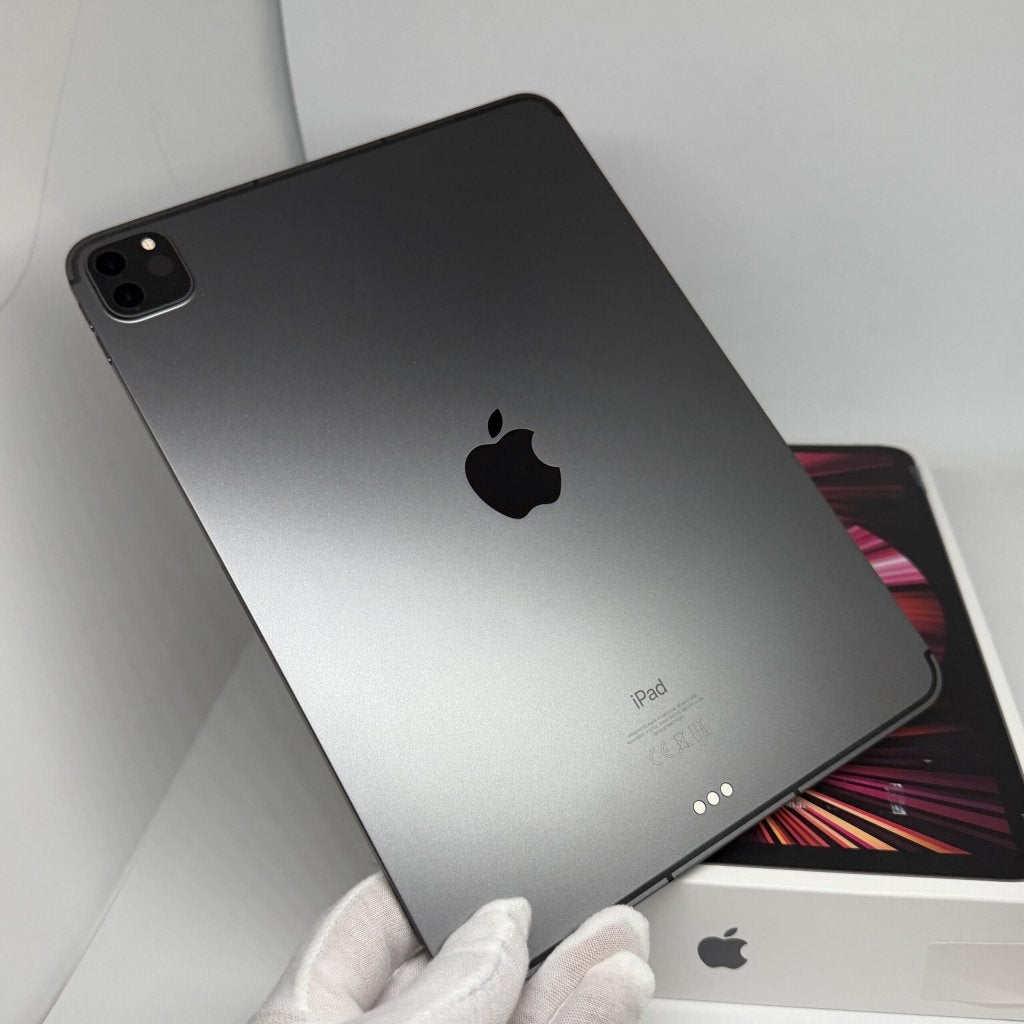 iPad Pro 3e 11 inch M1 5G 128GB grijs /zeer net /97% batt /g, Apple, Zo goed als nieuw, Support@apple.com, Apple Park Way, Cupertino, California