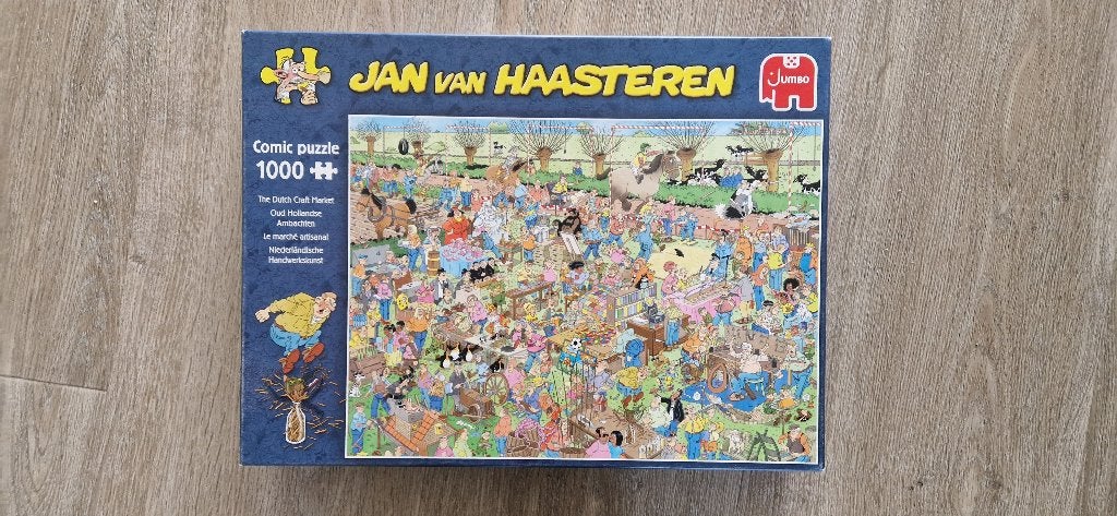 Jan van Haasteren Oud Hollandse ambachten, Hobby en Vrije tijd, Ophalen of Verzenden, 500 t/m 1500 stukjes, Zo goed als nieuw