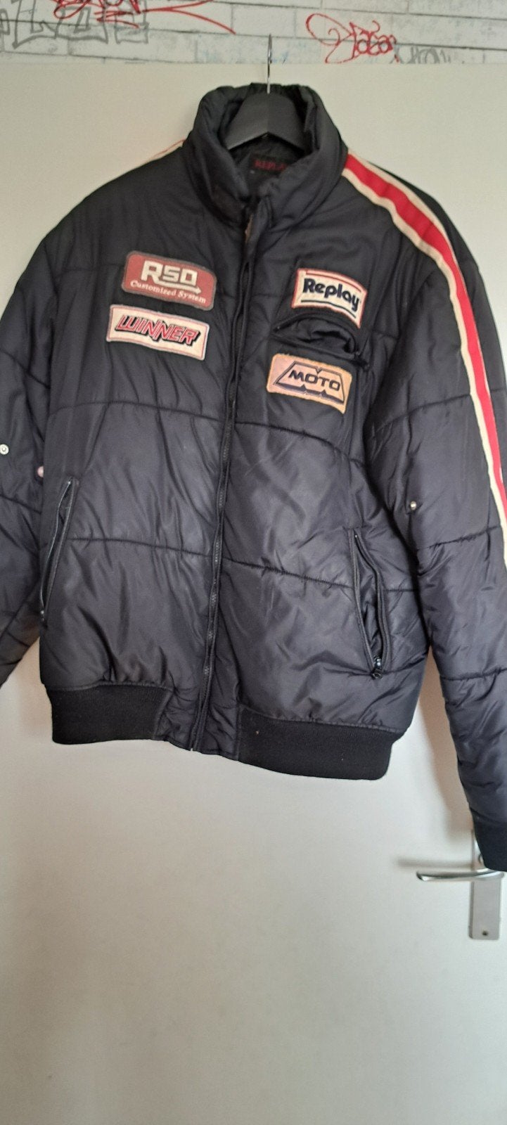 vintage Replay racing jack, Ophalen of Verzenden, Gedragen