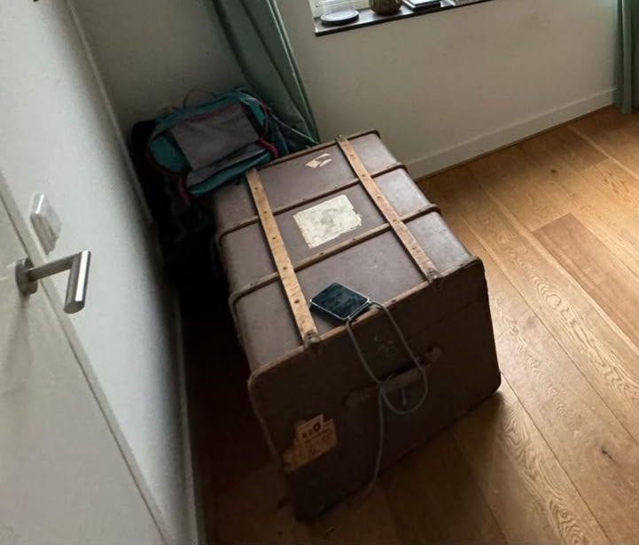 Wooden Chest, Ophalen, Gebruikt, 100 tot 150 cm, 1 of 2 laden