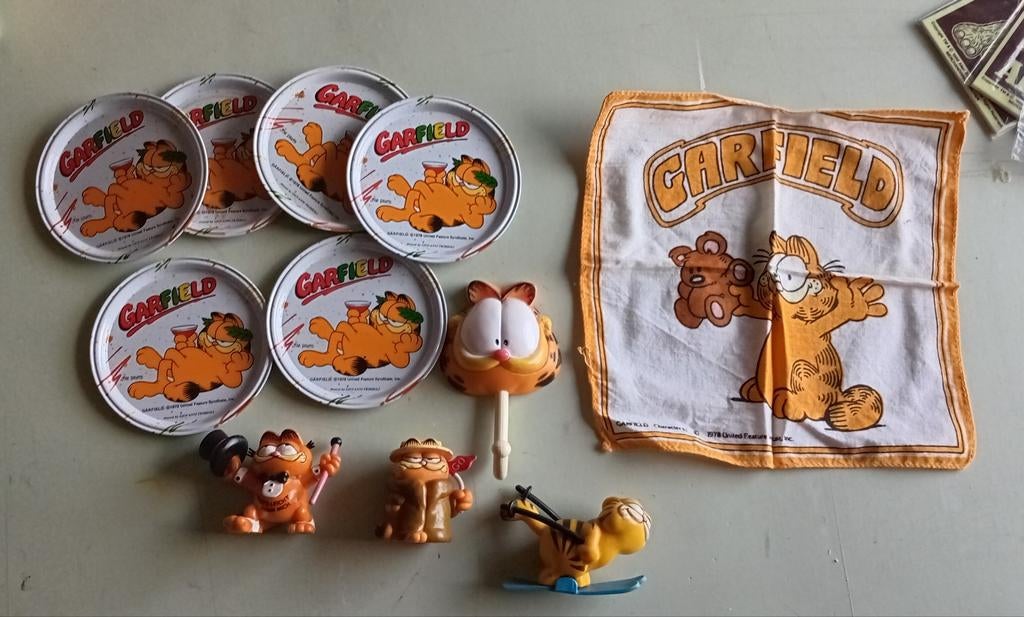 Garfield Vintage LOT, Ophalen of Verzenden, Gebruikt