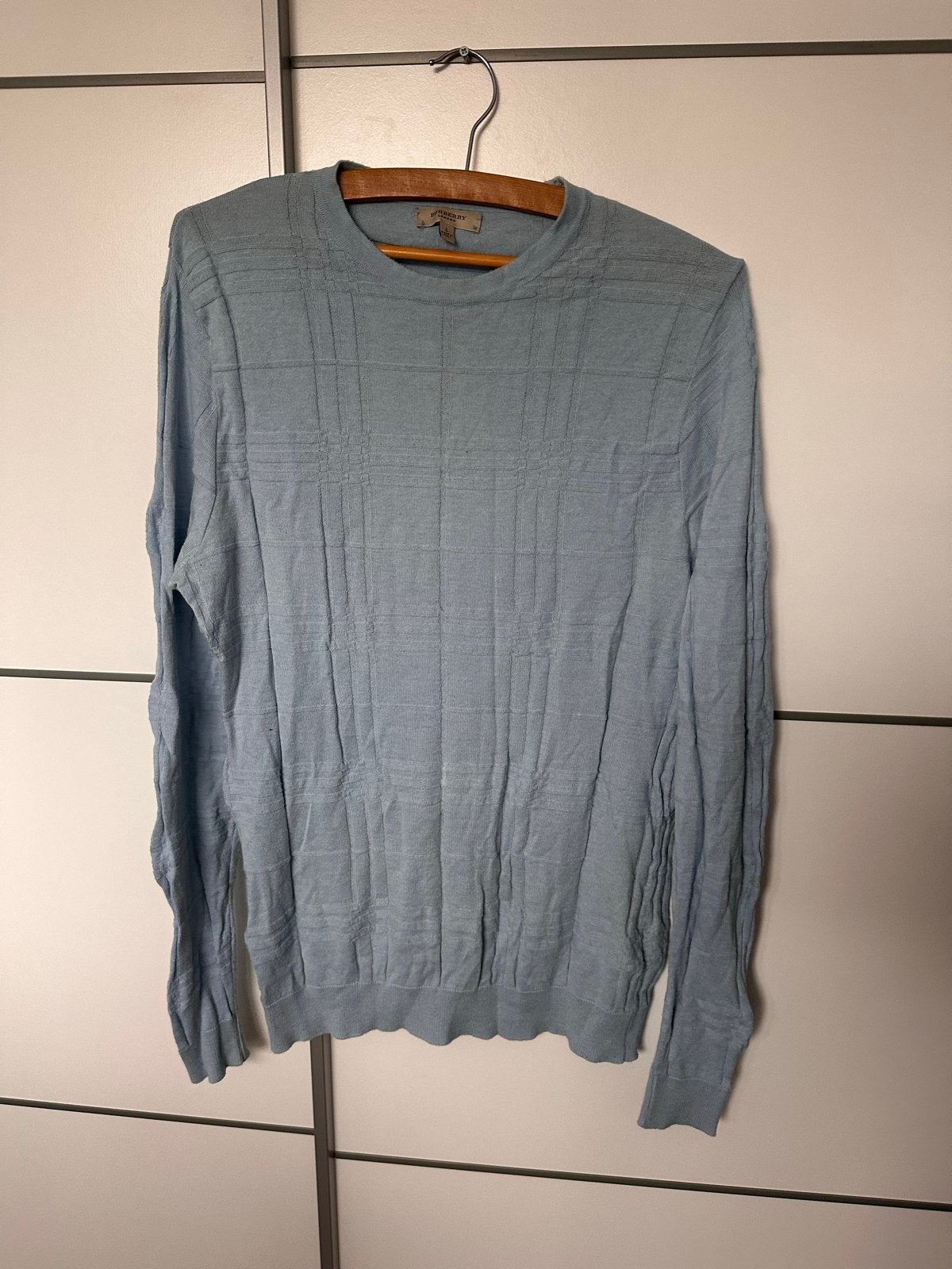 Burberry London trui - maat L - als nieuw, Ophalen of Verzenden, Zo goed als nieuw, Maat 52/54 (L), Blauw