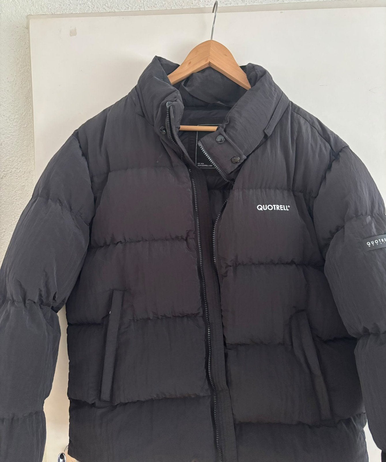 Quotrell Puffer Jacket Zwart - Maat XL Nieuw!!, Zwart, Maat 56/58 (XL), Ophalen of Verzenden, Zo goed als nieuw