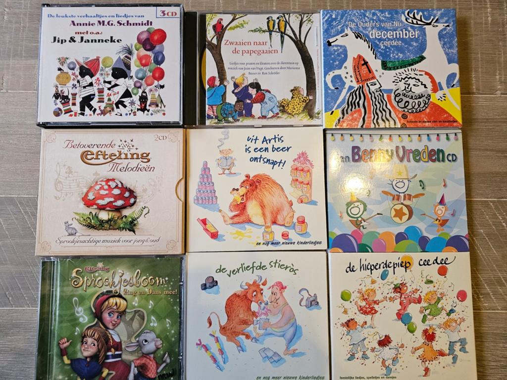 Cd's kinderliedjes, Cd's en Dvd's, Ophalen of Verzenden, Zo goed als nieuw
