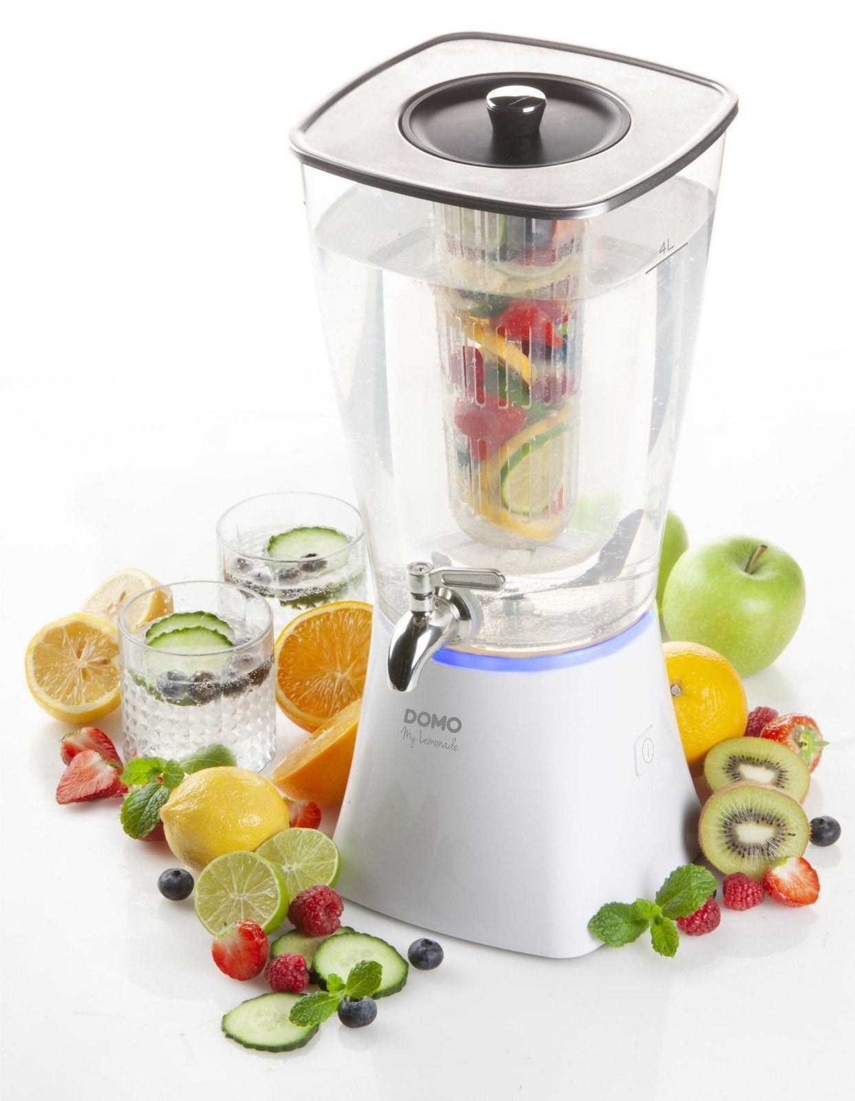 Domo Limonade Dispenser - Maak je eigen limonade!, Ophalen of Verzenden, Domo, Onbekend, Onbekend