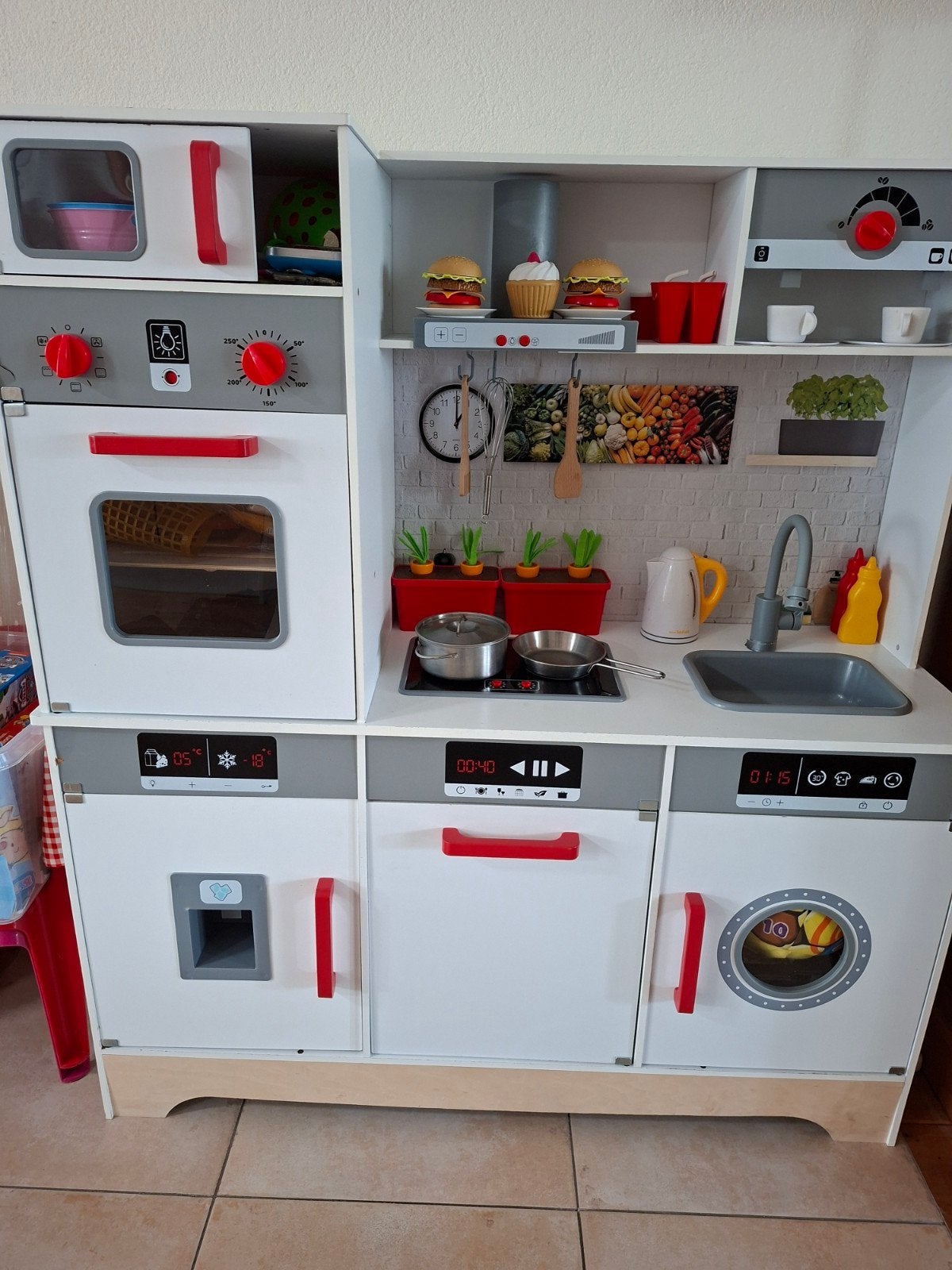 Kinder speelgoed keuken, Kinderen en Baby's, Speelgoed | Speelkeukens, Ophalen, Gebruikt
