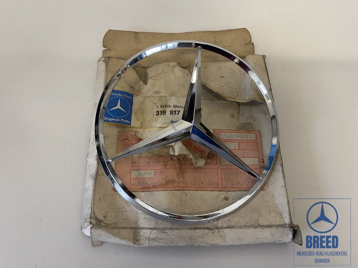 NOS Mercedesster voor Mercedes-Benz O319 W186 300 Adenauer, Auto-onderdelen, -, Nieuw, Ophalen of Verzenden, -