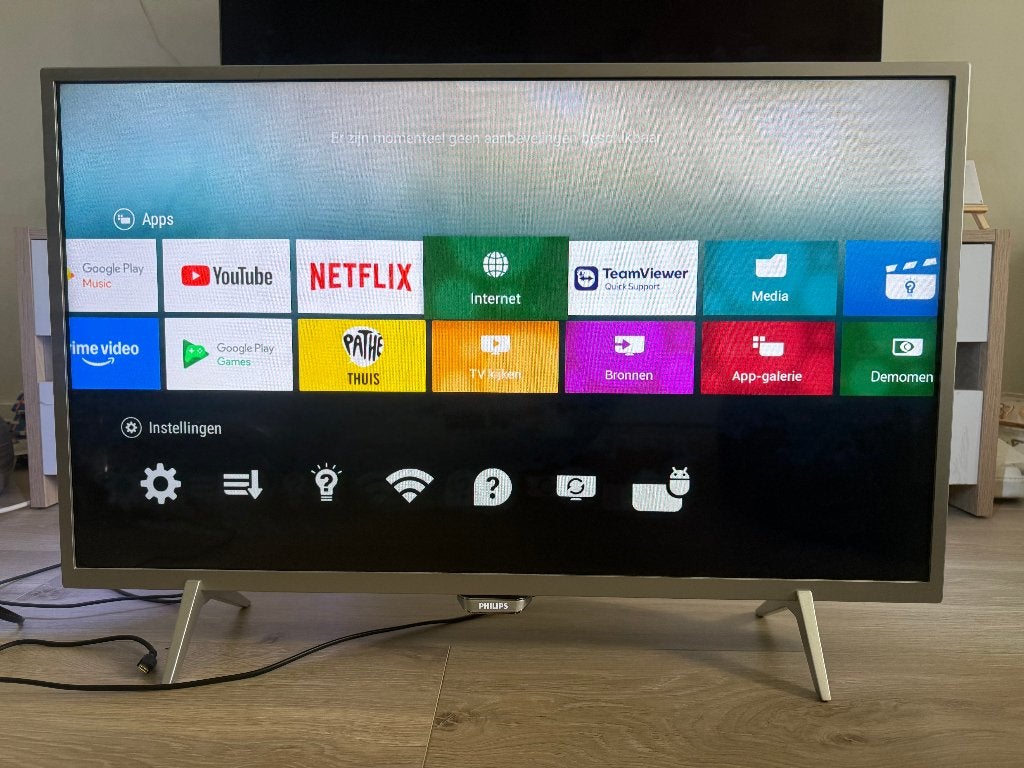 Philips TV 32 - inch LED 50 hz, Philips, 50 Hz, Ophalen of Verzenden, Minder dan 40 cm