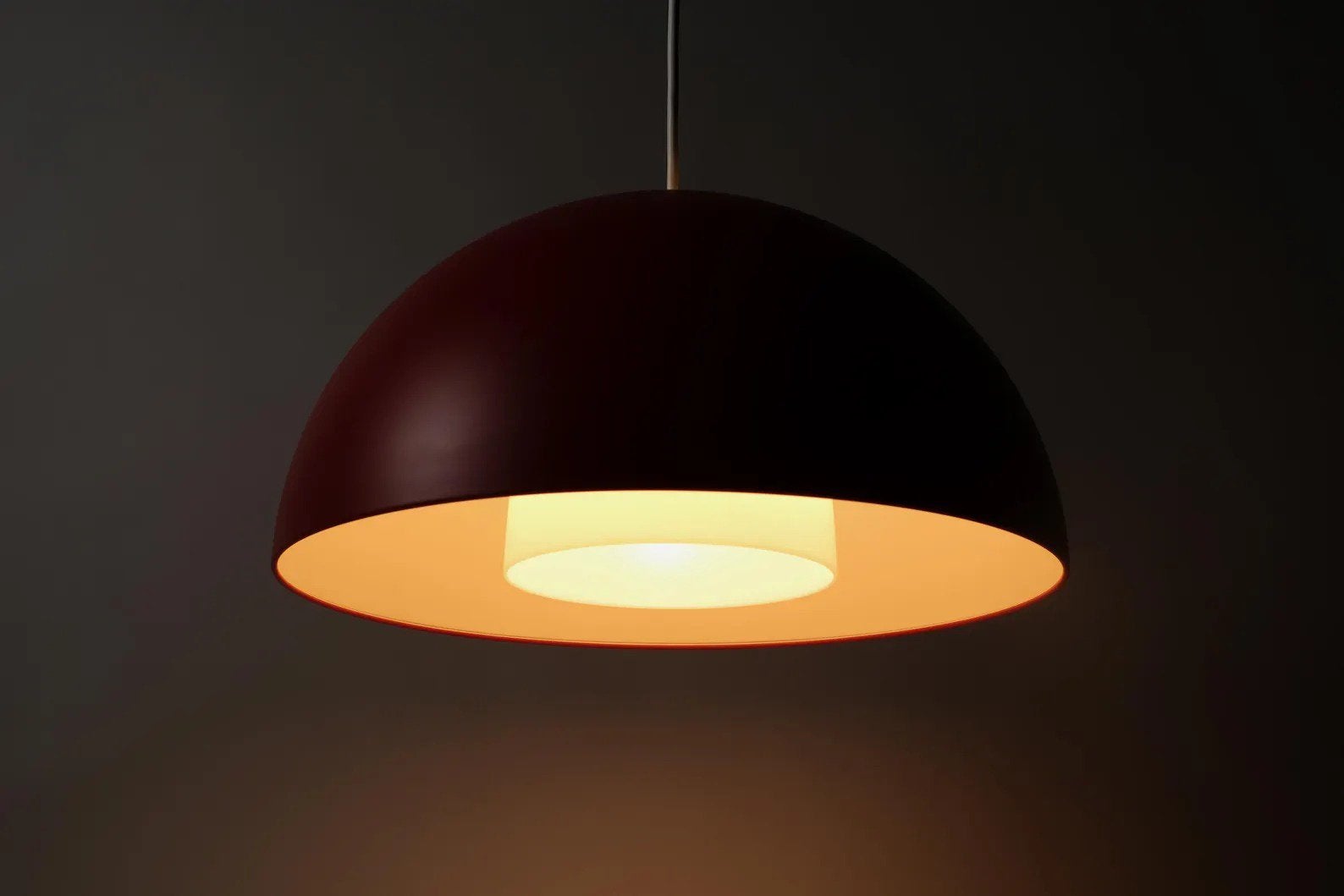 IKEA 365+ Brasa Hanglamp Zwart - Ø45cm, Ophalen, Gebruikt, Metaal, E27 (groot)
