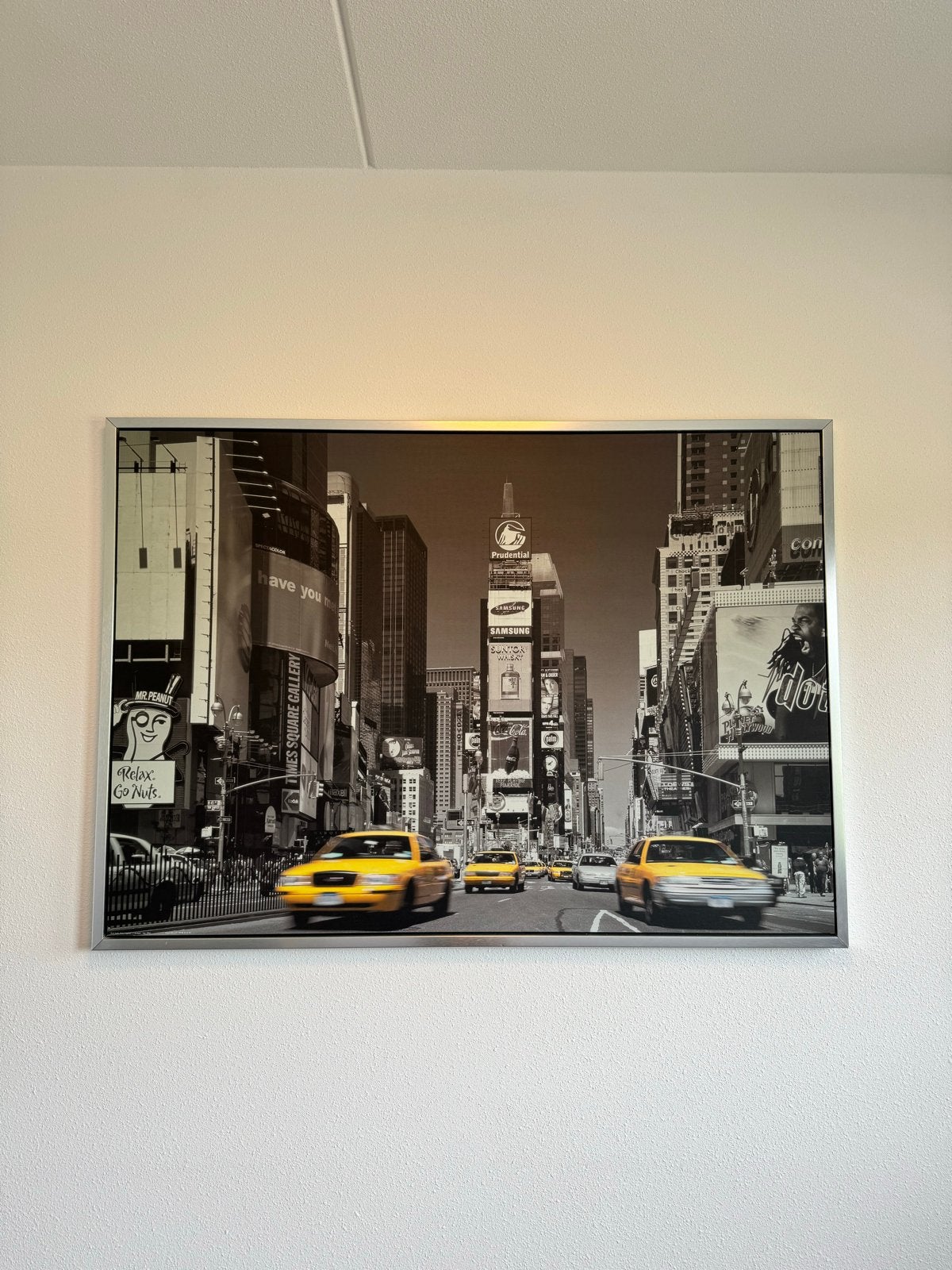 IKEA New York Times Square schilderij met taxi's, Ophalen of Verzenden