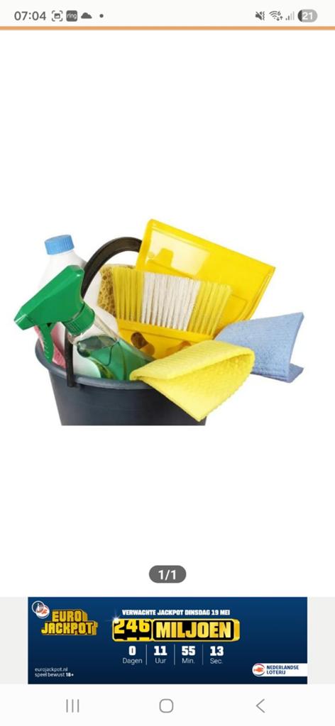 Schoonmaak, Ophalen of Verzenden, Overige typen