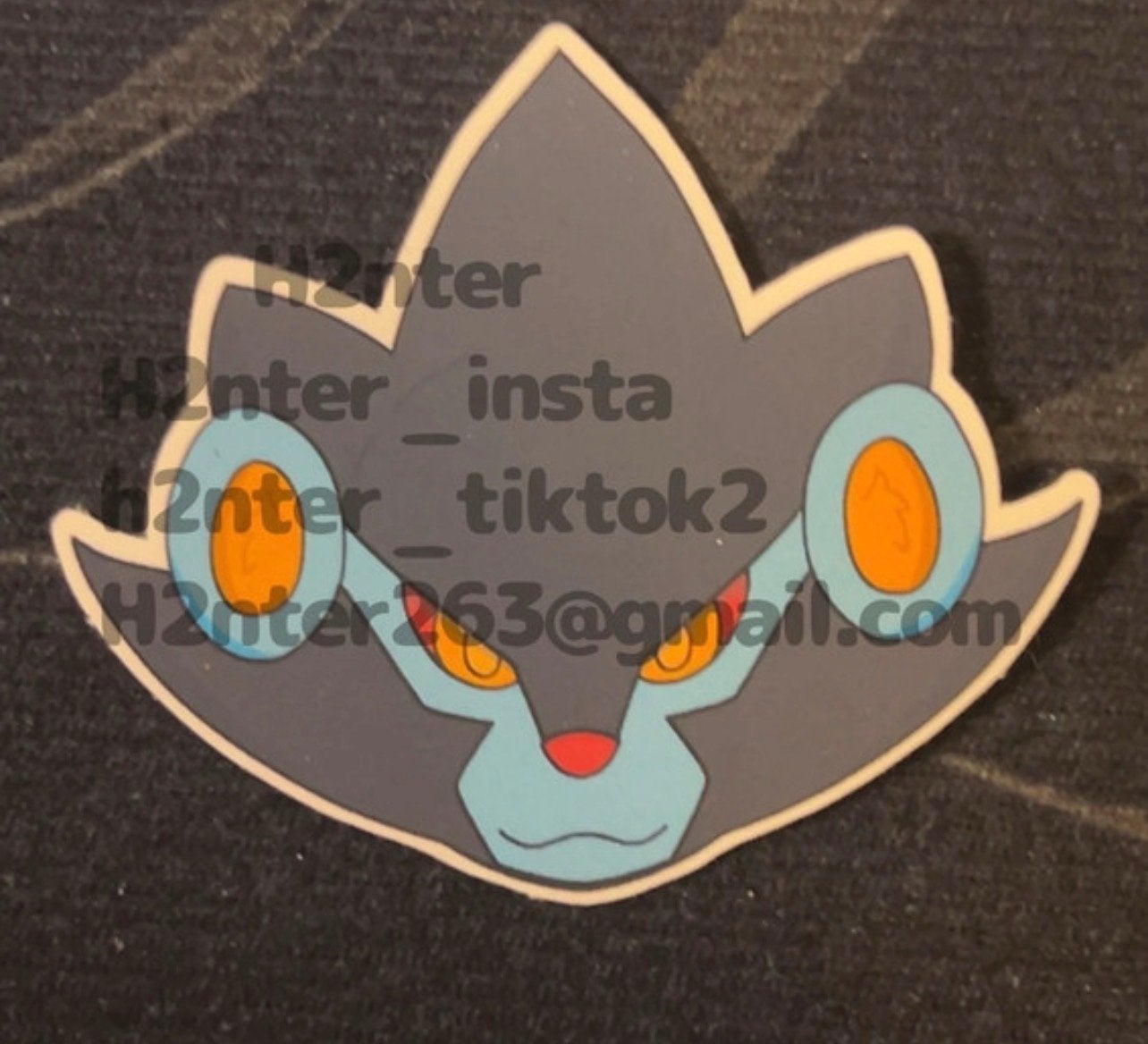 Luxray Pokémon Sticker, Ophalen of Verzenden, Nieuw