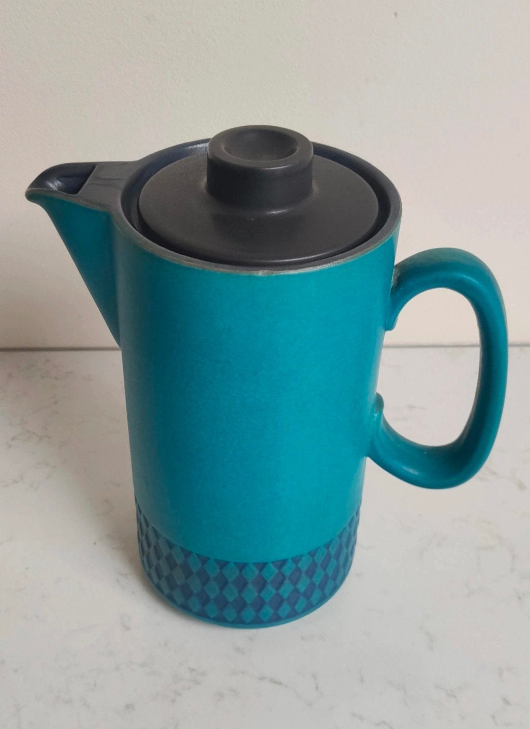 Vintage koffiepot van Ceramano West Germany, Karl Leutner, Ophalen of Verzenden, Keramiek, Overige stijlen, Overige typen