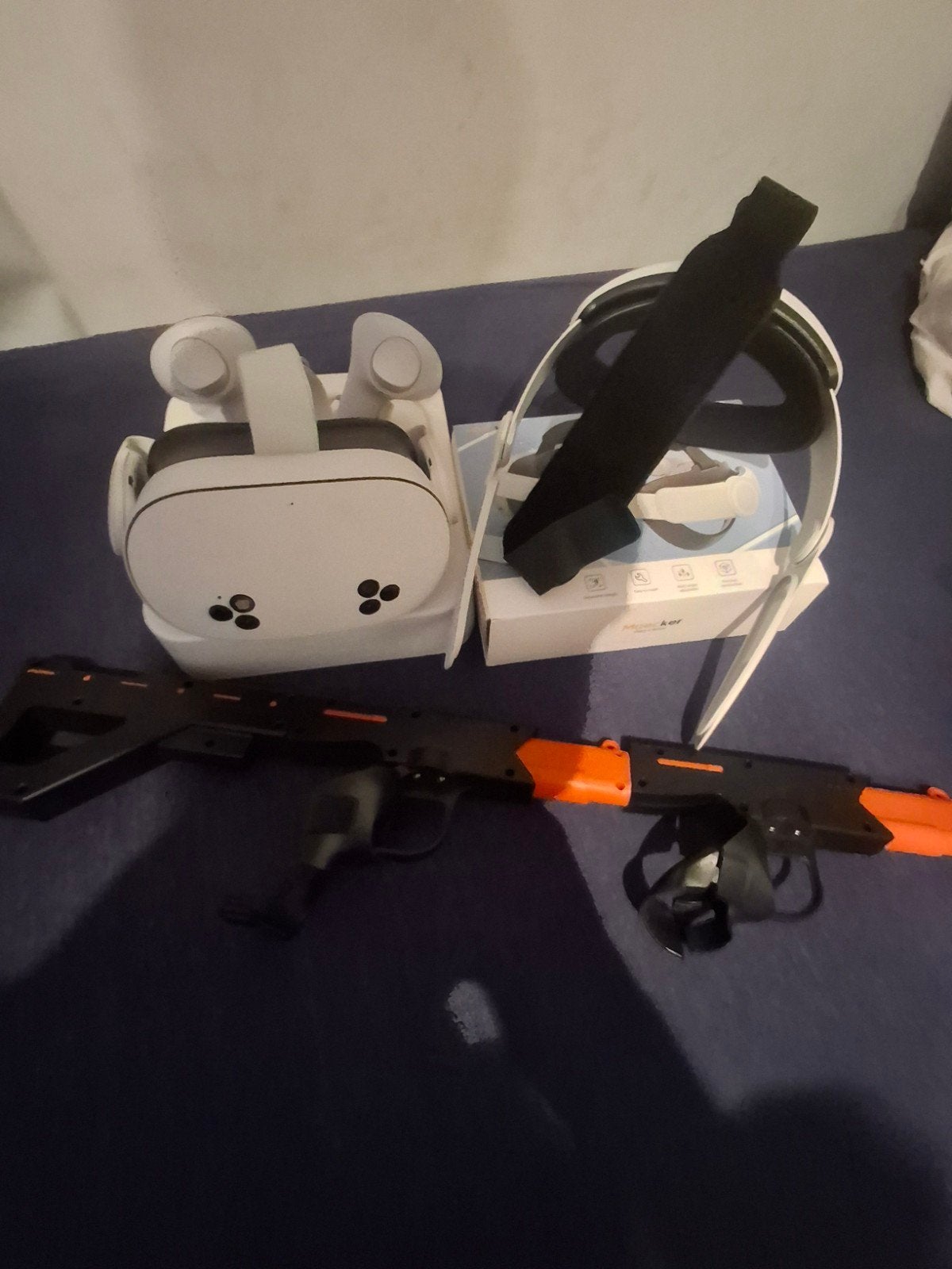 Meta Quest 3S 128gb VR Bril + extra's, Ophalen of Verzenden, Zo goed als nieuw, VR-bril, Overige platformen