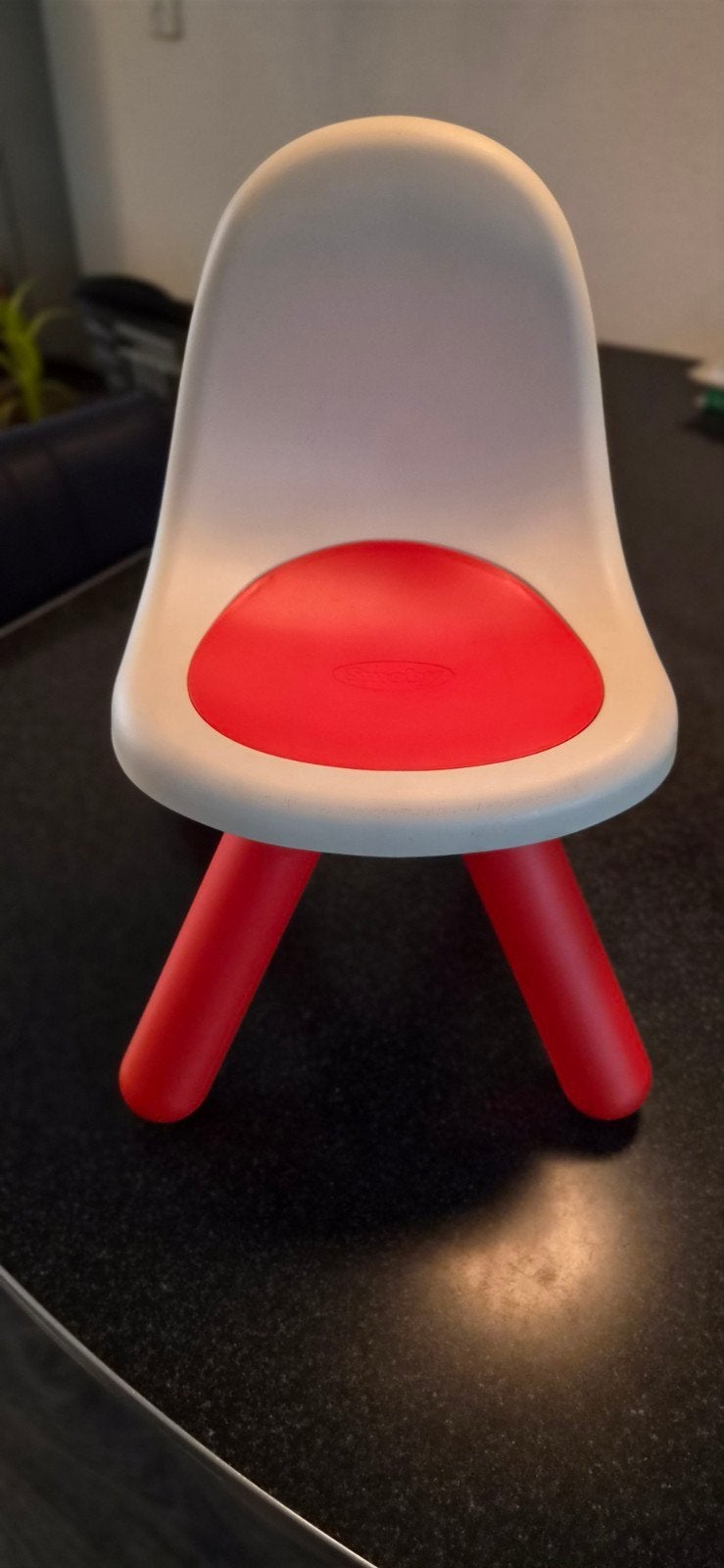 Smoby kinderstoel wit/rood - perfect voor de kleintjes, Ophalen, Gebruikt, Overige typen