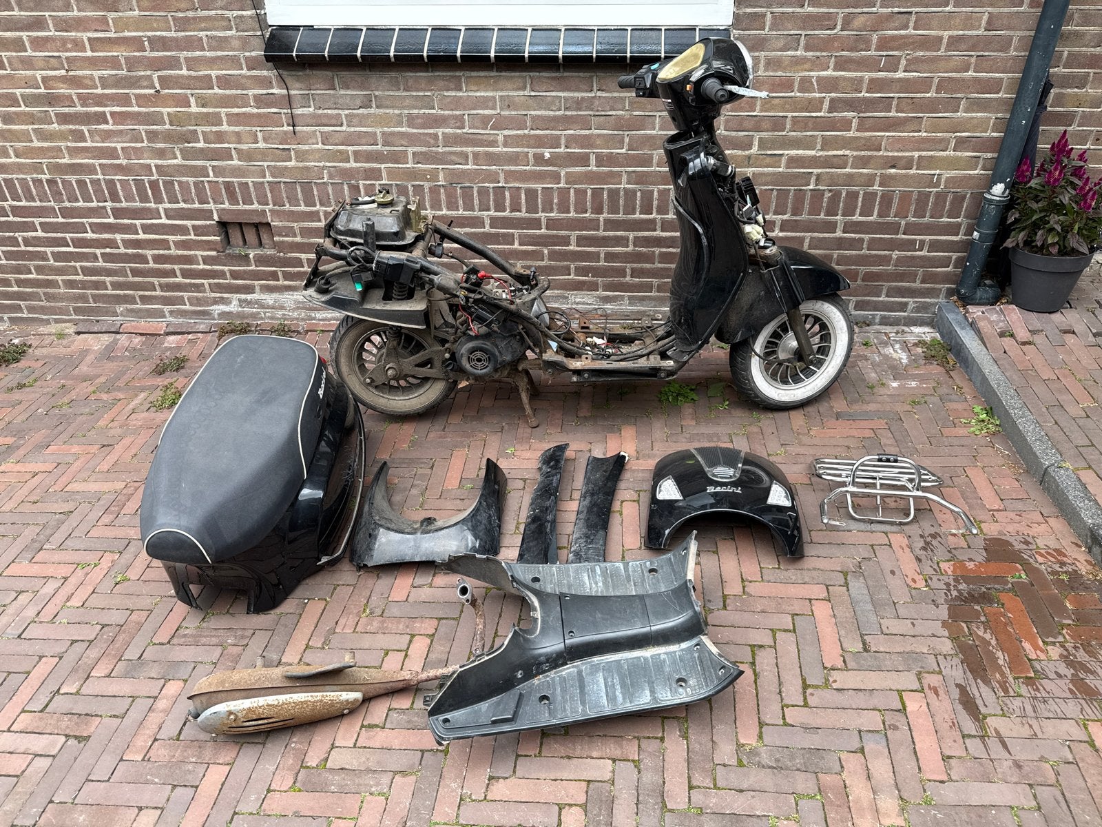 Berini Scooter helemaal compleet, Ophalen, Gebruikt, Overige typen, Overige merken