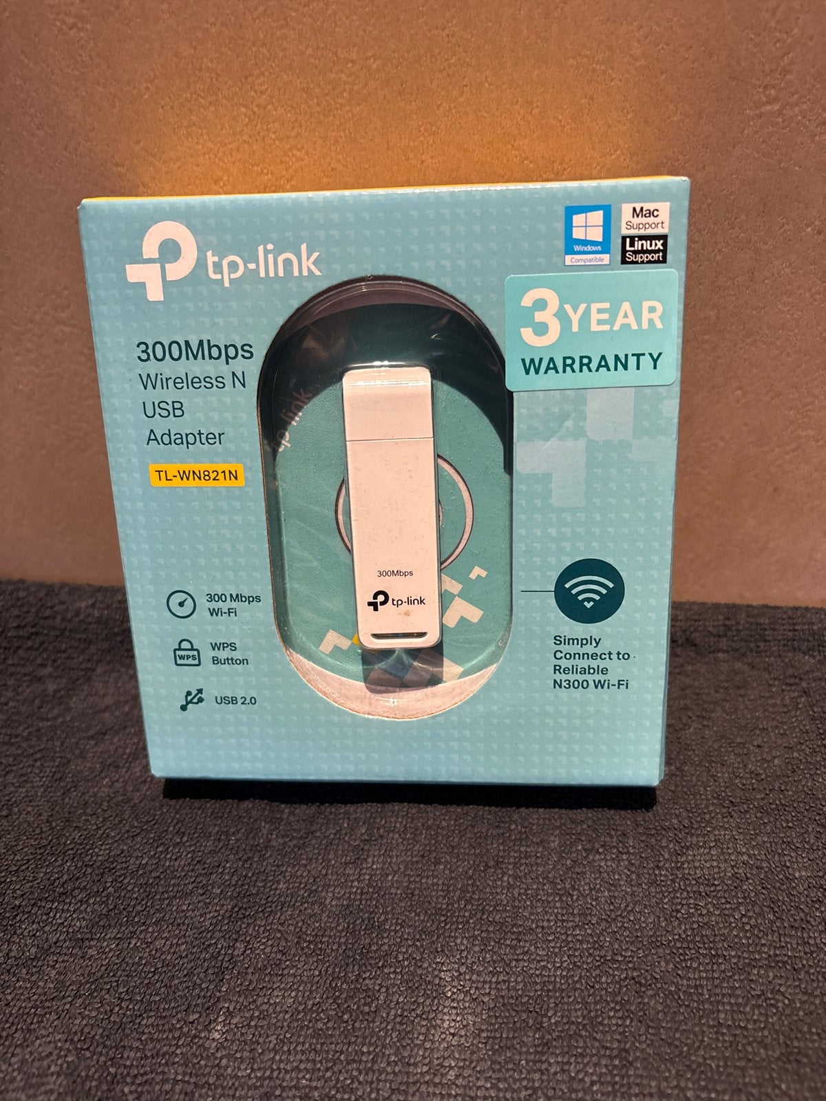 TP-Link TL-WN821N 300Mbps Wireless N USB Adapter - Nieuw, Ophalen of Verzenden, Nieuw