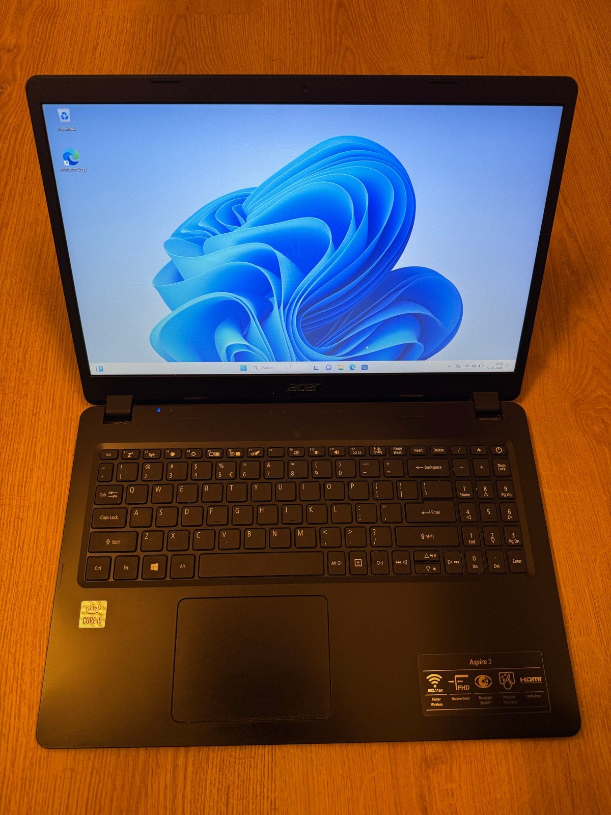 Acer Aspire 3 - Intel Core i5 - Windows 11, Computers en Software, 8 GB, Ophalen of Verzenden, Zo goed als nieuw, SSD