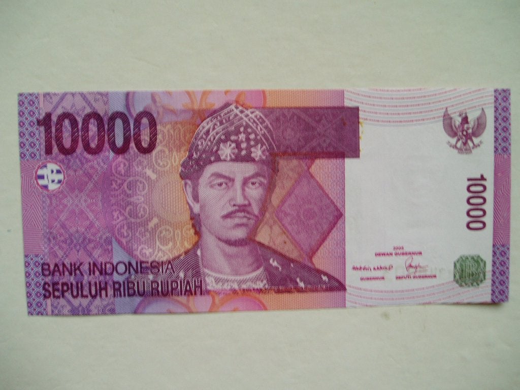 1020. Indonesia, 10.000 rupiah 2005(2006) UNC Badaruddin II., Verzenden, Zuidoost-Azië, Los biljet