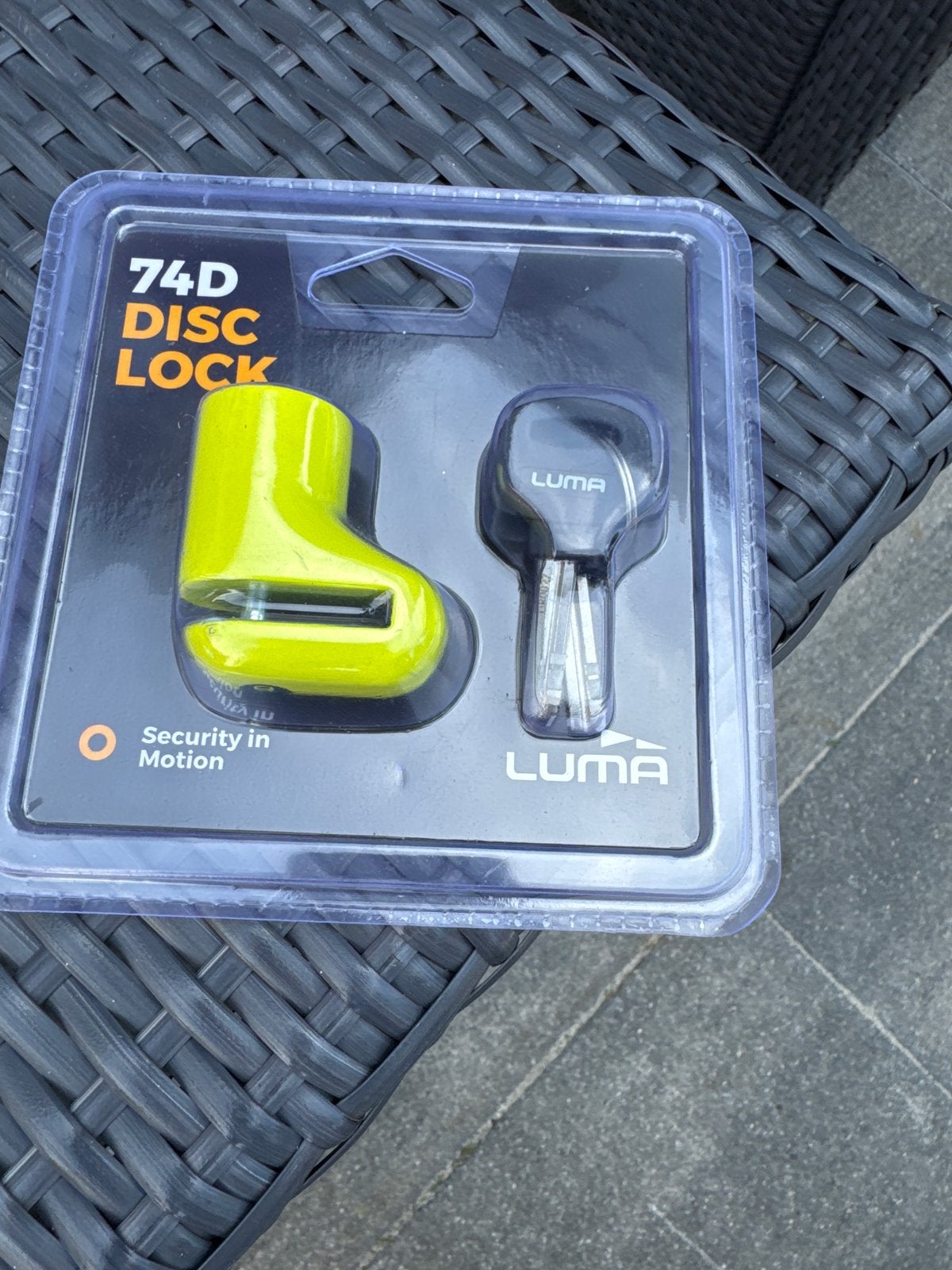 Luma 74D Disc Lock - Nieuw Fietsslot, Ophalen of Verzenden, Nieuw, Overige fietssloten