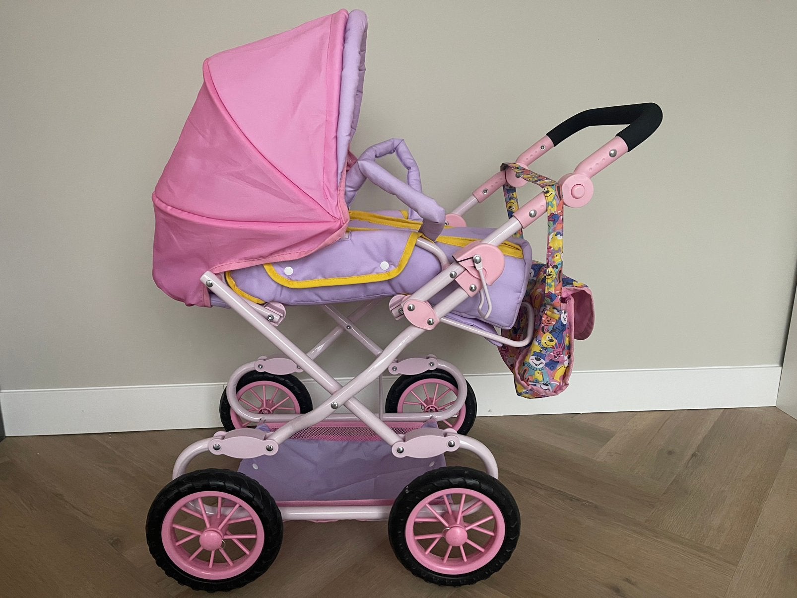 Baby Born kinderwagen poppenwagen, Kinderen en Baby's, Speelgoed | Poppen, Ophalen, Zo goed als nieuw, Babypop