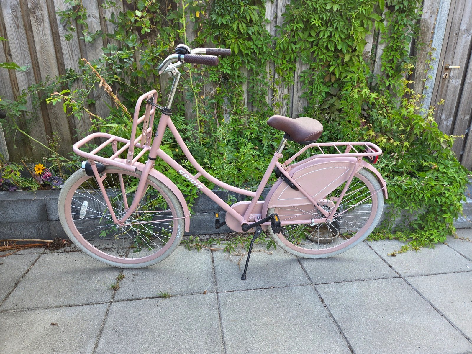 Spirit 26 inch meisjesfiets - Roze, Fietsen en Brommers, Fietsen | Meisjes, Ophalen, Gebruikt, Terugtraprem, 26 inch of meer