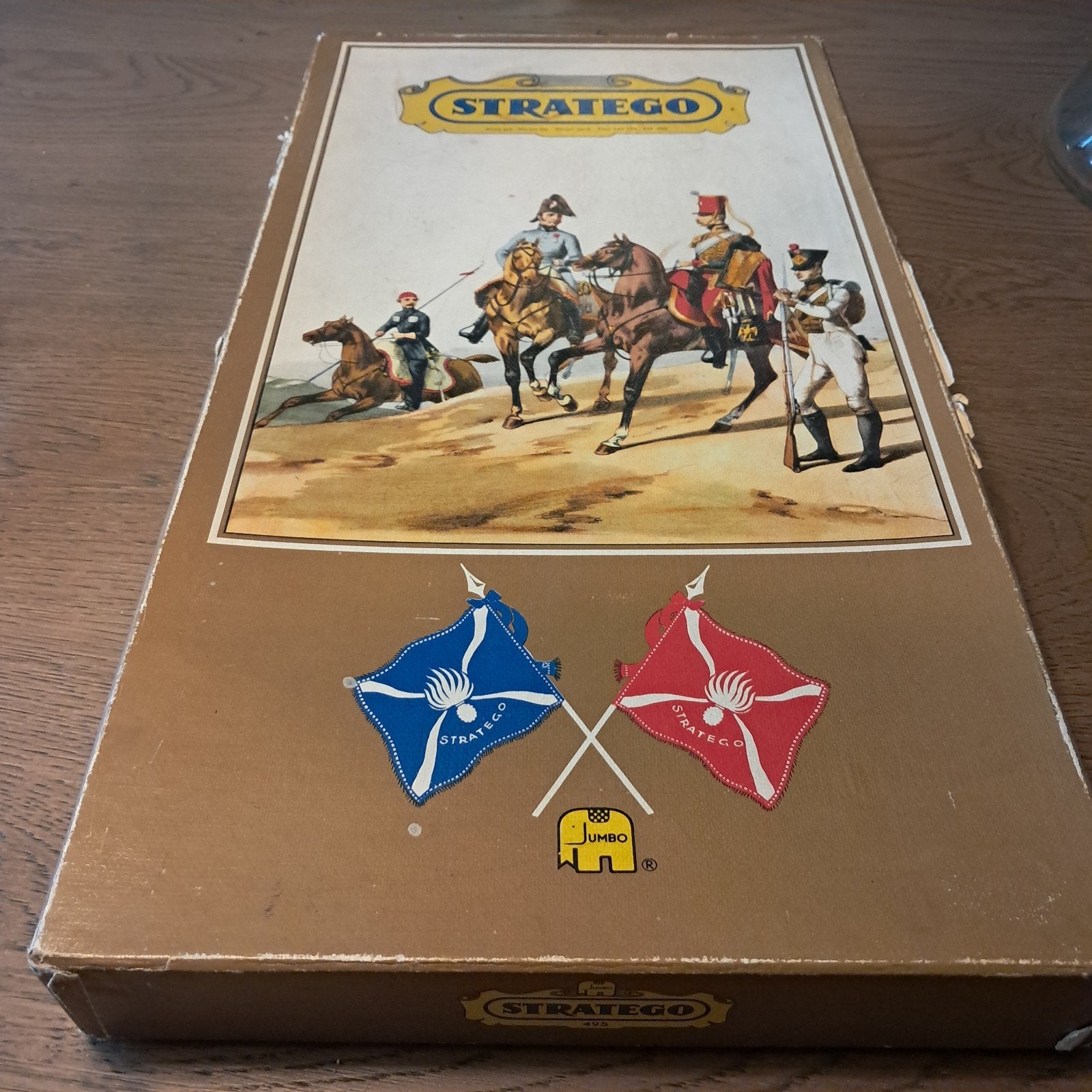 Stratego bordspel - Vintage editie van Jumbo, Een of twee spelers, Ophalen of Verzenden, Gebruikt, Jumbo