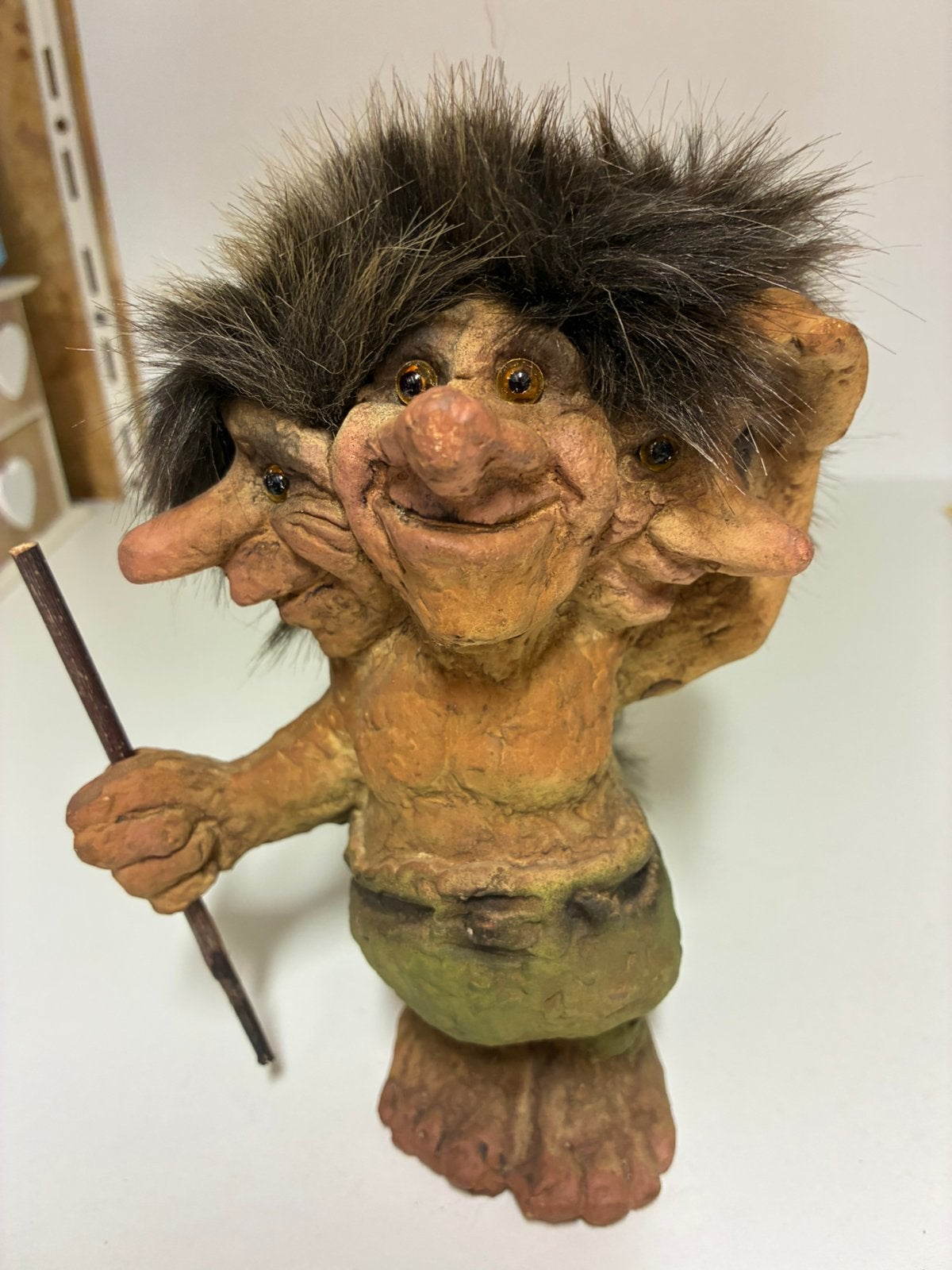Nyform Trollen uit Noorwegen Three Headed (nieuw), Verzenden, Nieuw, Fantasy